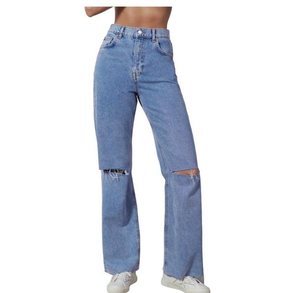 Zara Denim - Zara The 90's Full Length Jeans